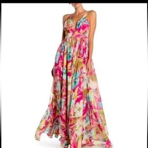 NEW STUNNING NEW Meghan LA Enchanted Garden Maxi